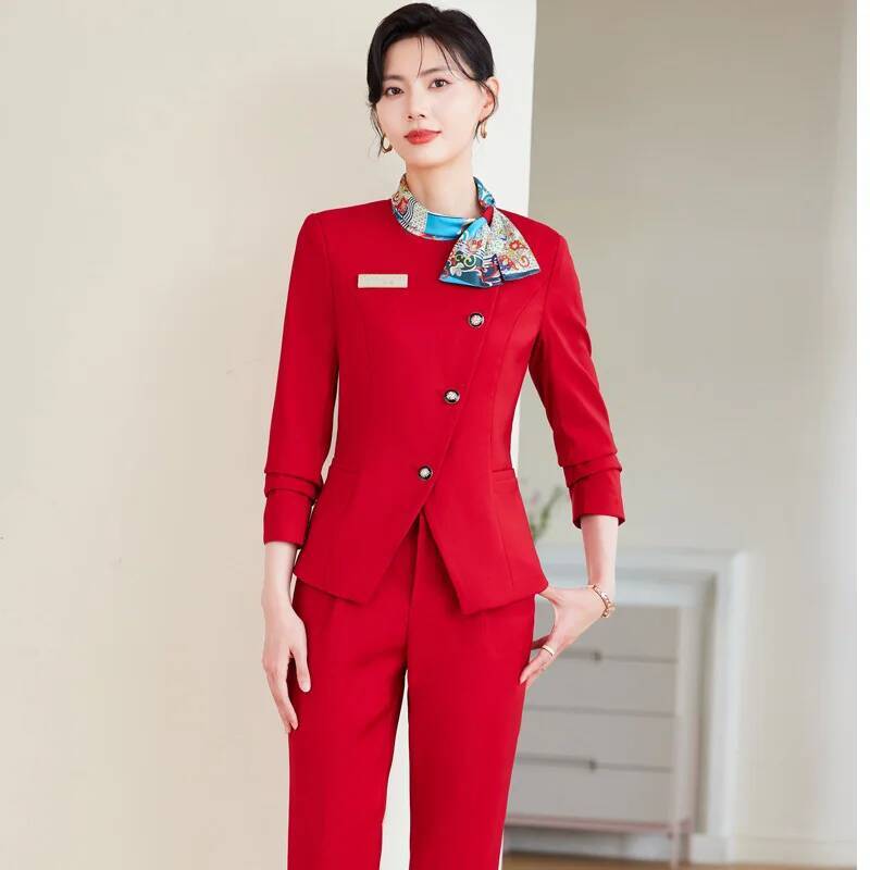 Women Formal Wear Trousers - Plus Size Formele Elegante Stijlen Broekpakken