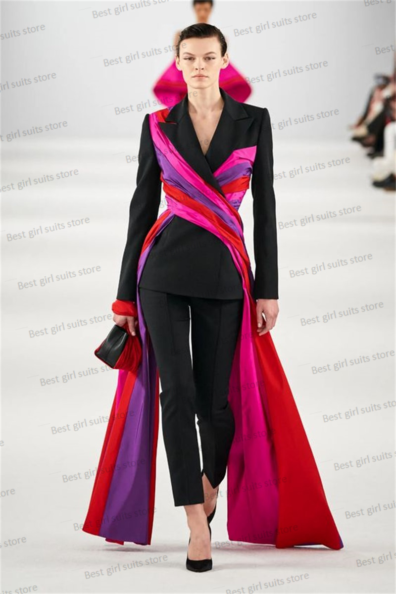 Women Formal Wear Trousers - Catwalk Damespak Set Blazer + Broek