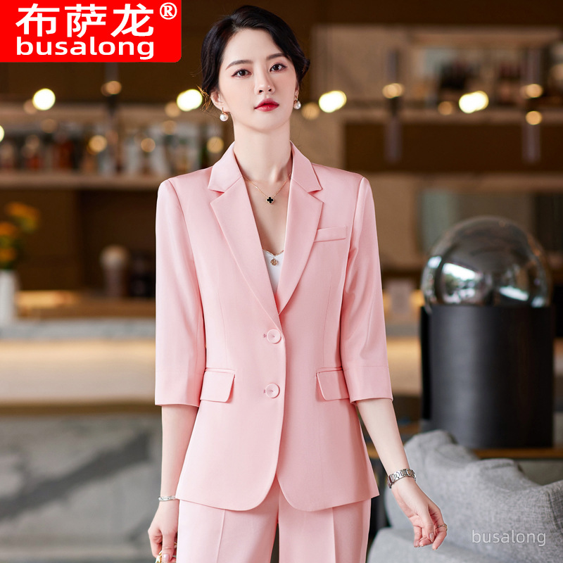 Women Formal Wear Shirt And Pant - Nieuwe lente/zomer professionele outfit voor dames: