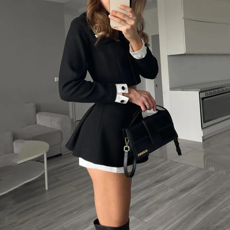 TARUXY Tweed Shorts Rok Tweede - Women Formal Wear For Summer recensie en prijs
