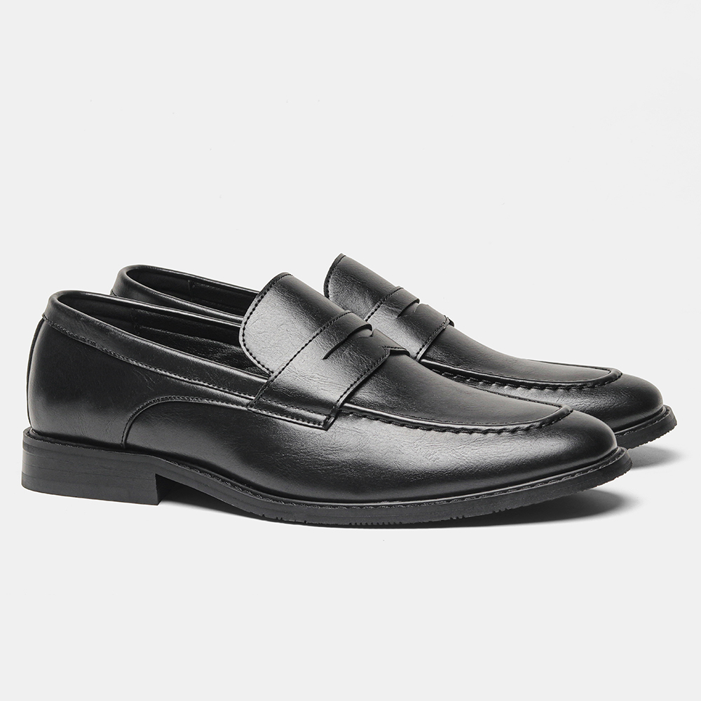 Heren zwarte penny loafers, kl - Women Formal Wear For Summer recensie en prijs