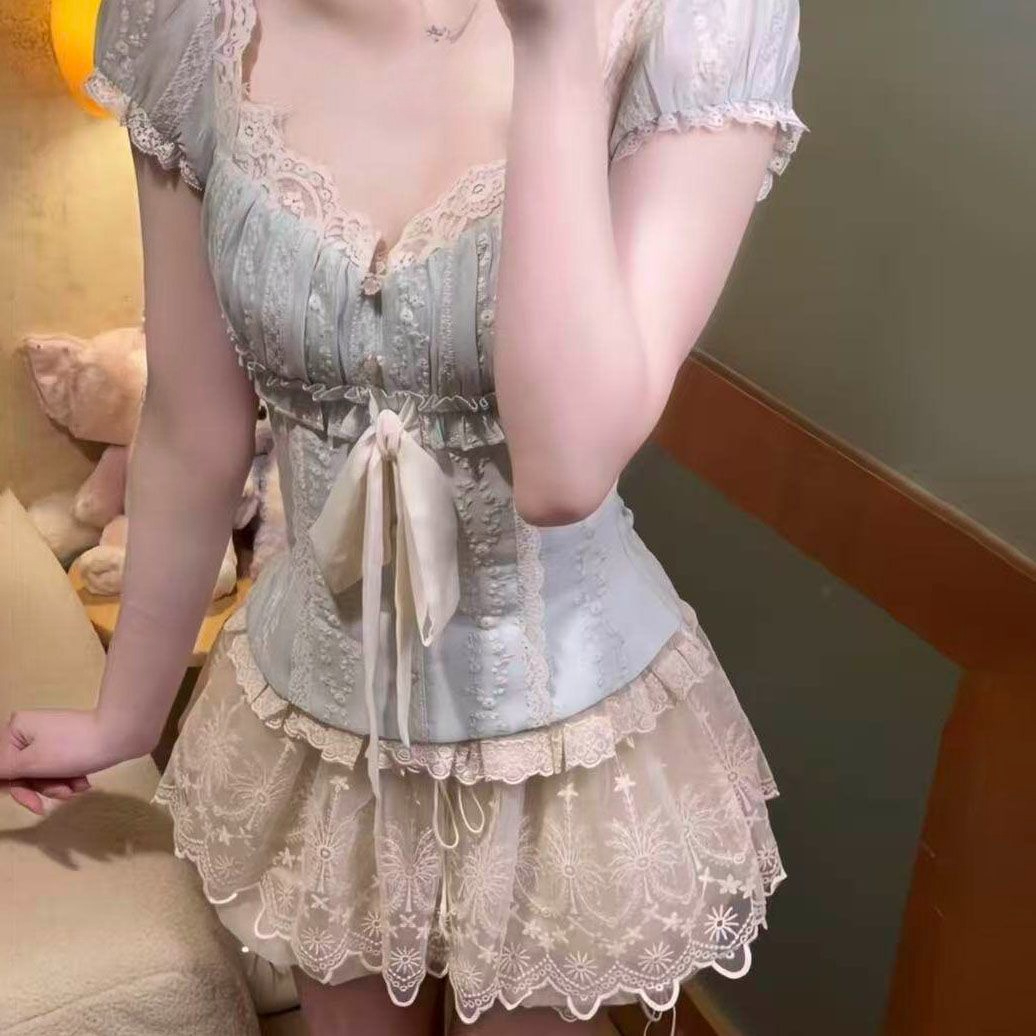 Elegante Lolita Party Roksets  - Women Formal Wear For Summer recensie en prijs