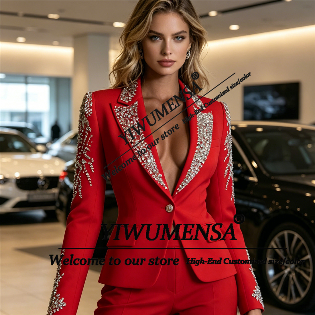 Luxe Damespakken 2-delige sets - Women'S Formal Wear Pants recensie en prijs