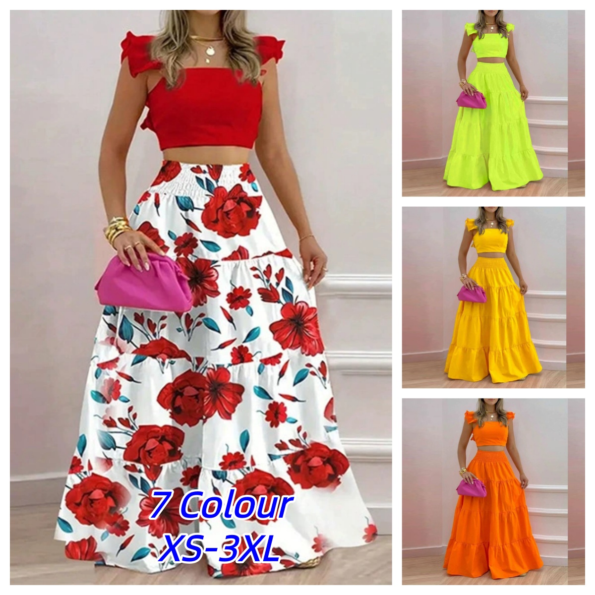 Rok Y2k Tweedelige Set Dameskl - Women Formal Wear For Summer recensie en prijs