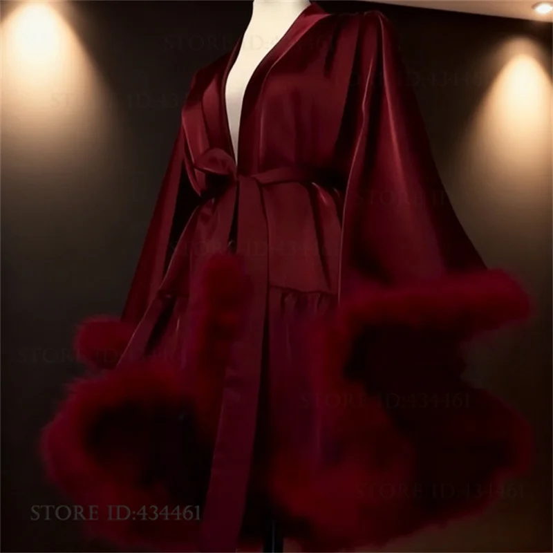 Luxe grote mouwen harige manch - Women'S Formal Wear Wedding recensie en prijs