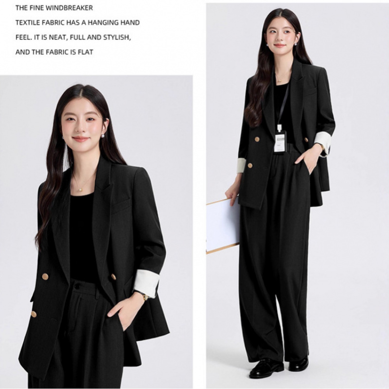Damespak voor lente en herfst, - Women Formal Wear Shirt And Pant recensie en prijs