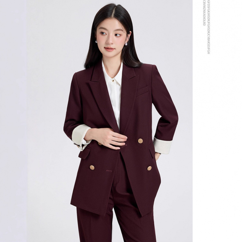 Damespak voor lente en herfst, - Women Formal Wear Shirt And Pant recensie en prijs