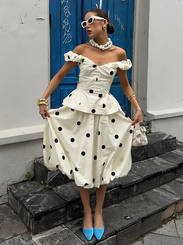 Elegante Polka Dot Dames Vest  - Women Formal Wear For Summer recensie en prijs