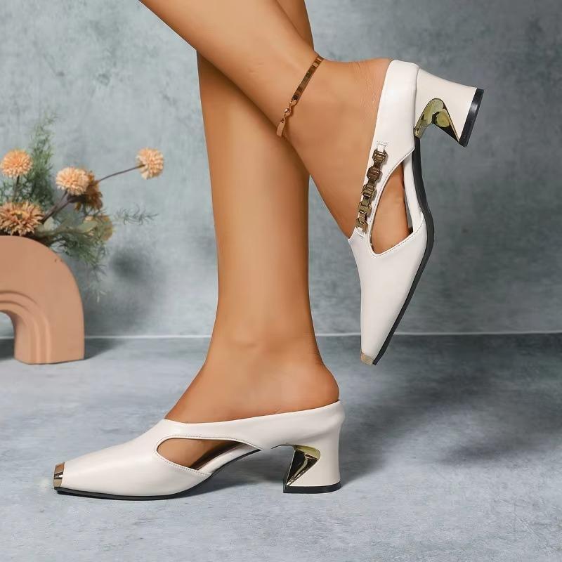Dameshoge hakken slippers, chu - Women Formal Wear For Summer recensie en prijs