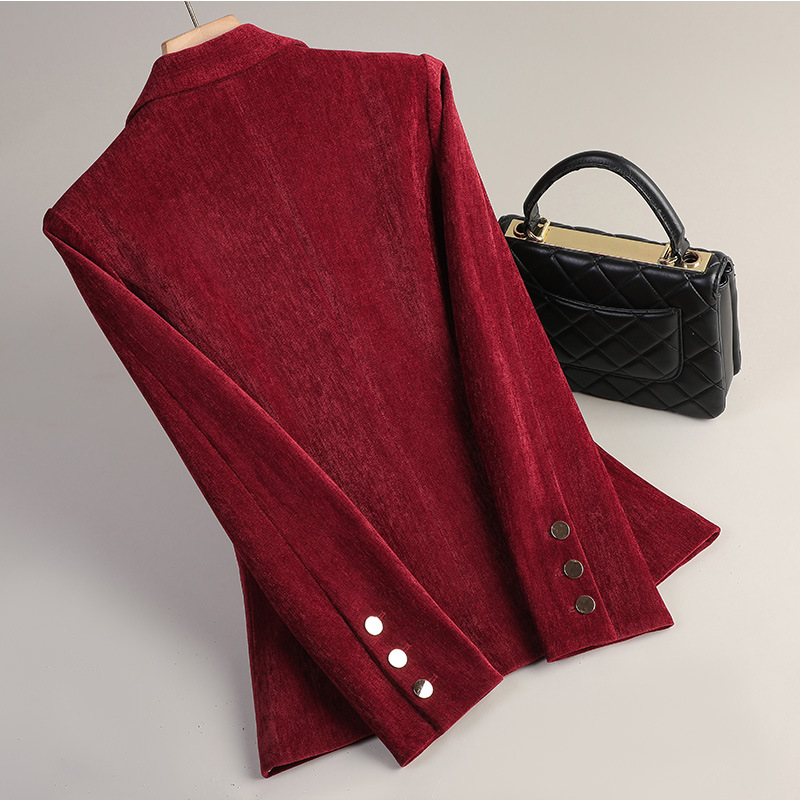 Geelgouden fluwelen blazer Dam - Women Formal Wear Winter recensie en prijs