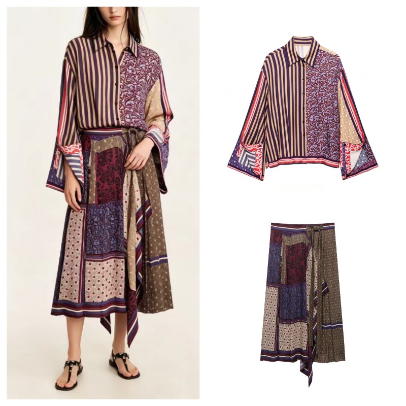2026 Elegante Chique Geprinte  - Women Formal Wear For Summer recensie en prijs