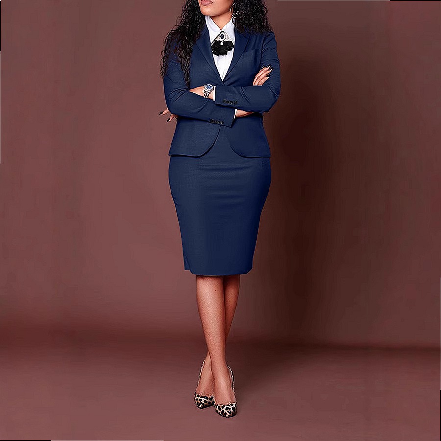 Damesblazerpak, set met lange  - Women Formal Wear With Skirt recensie en prijs