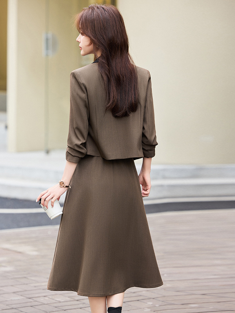 Grijze korte blazer voor dames - Women Formal Wear Shirt And Pant recensie en prijs