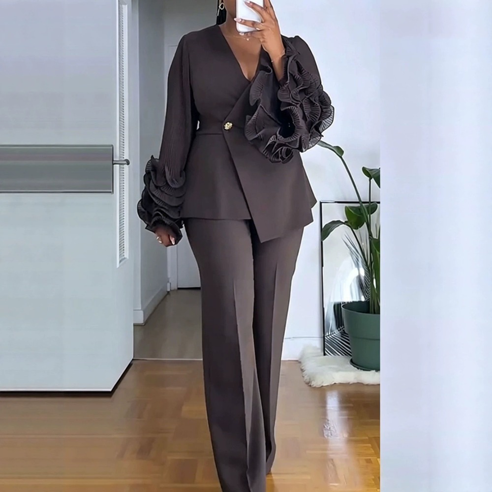 2-delig broekpak voor dames, d - Women'S Formal Wear Pants recensie en prijs