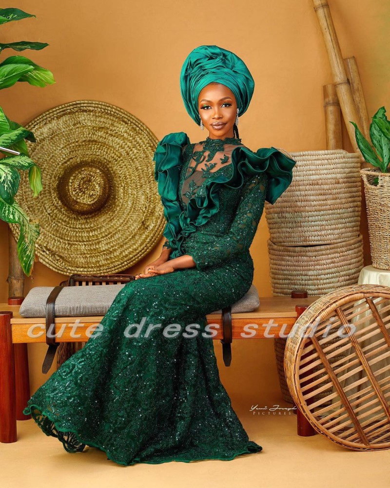 Aangepaste Aso Ebi Avondjurken - Women'S Formal Dinner Wear recensie en prijs