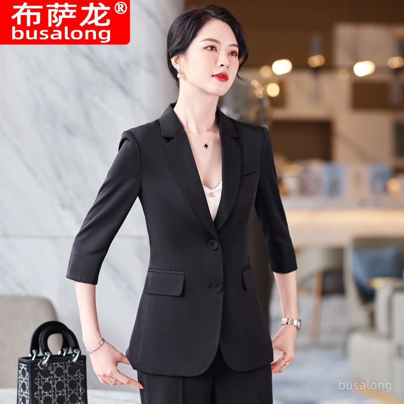 Nieuwe lente/zomer professione - Women Formal Wear Shirt And Pant recensie en prijs